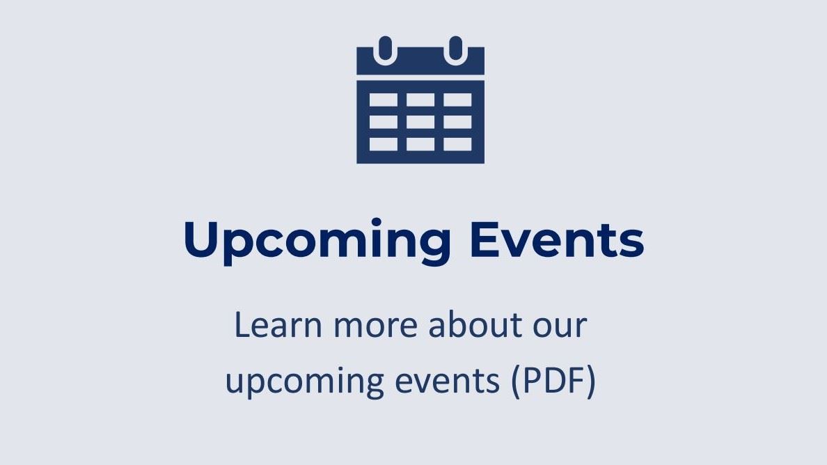 Upcoming Events
