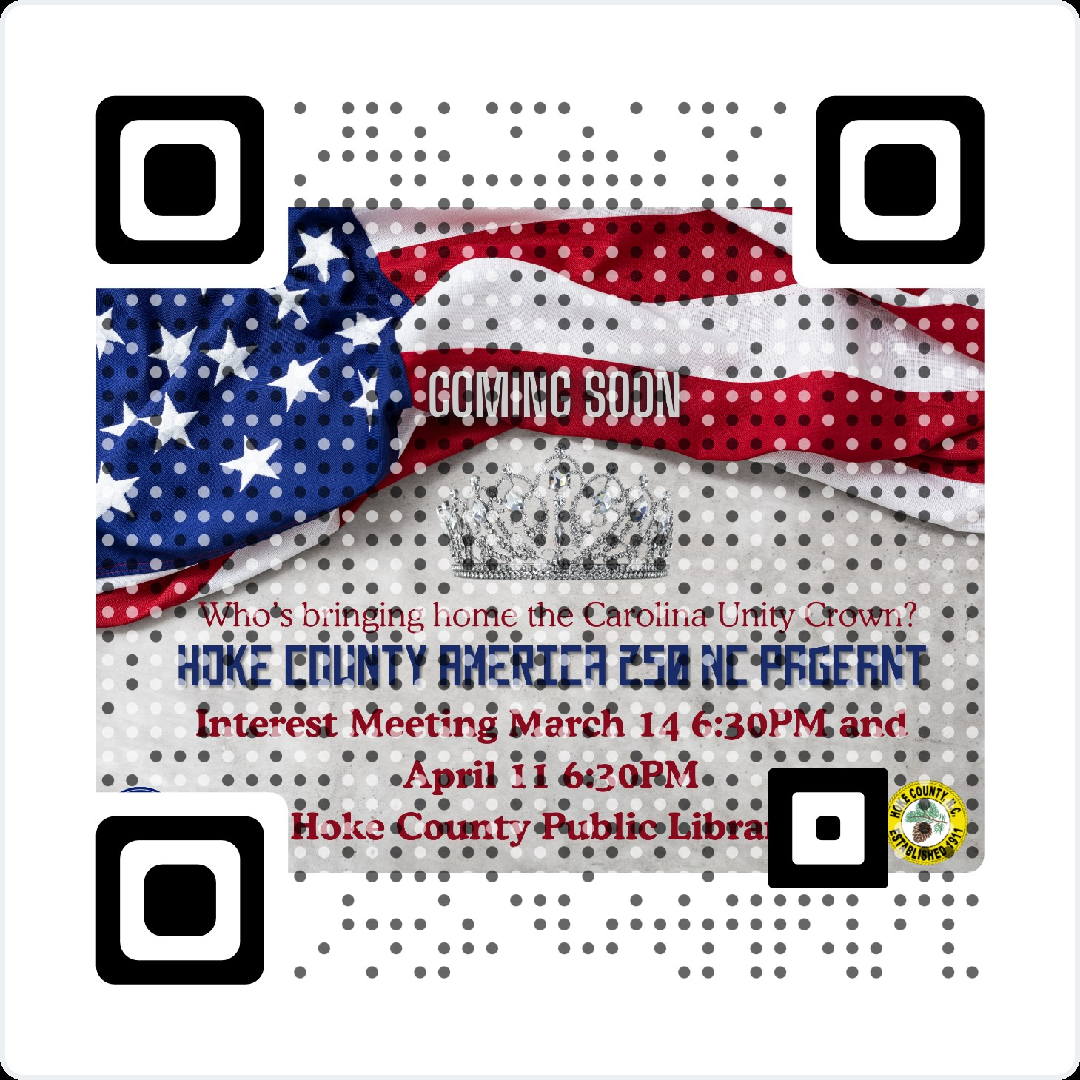 Hoke County America 250 NC Pageant QR Code